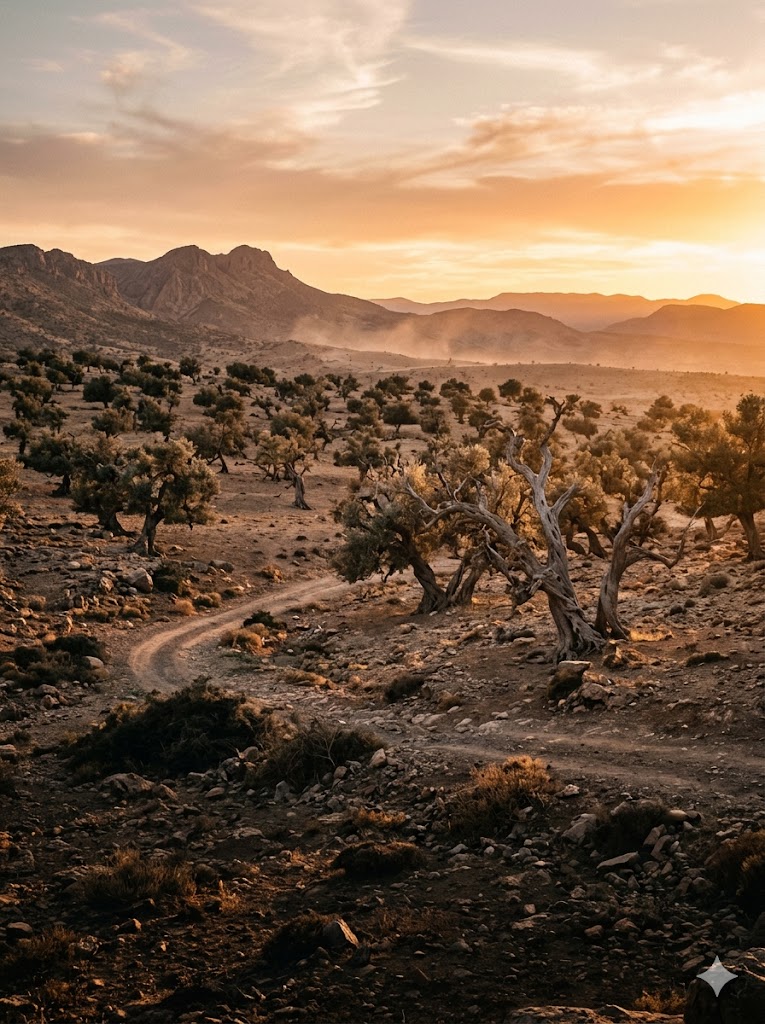 Argan trees in the Souss-Massa region